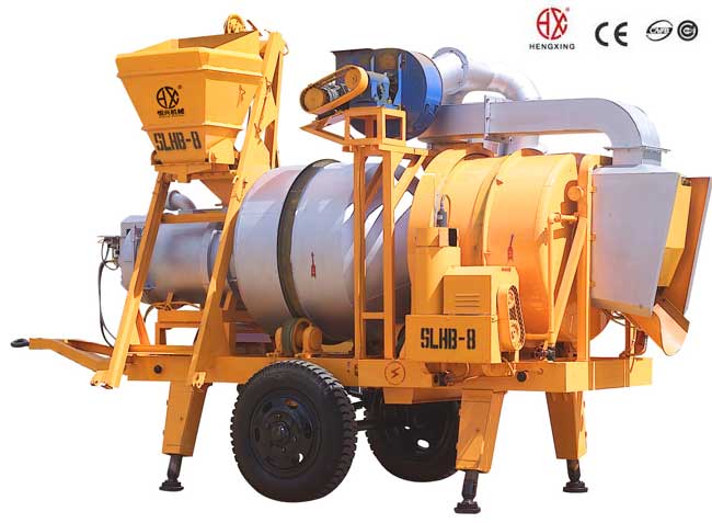 移(yi)動雙滾筒(tong)間歇式瀝(li)青混合料(liào)拌和機