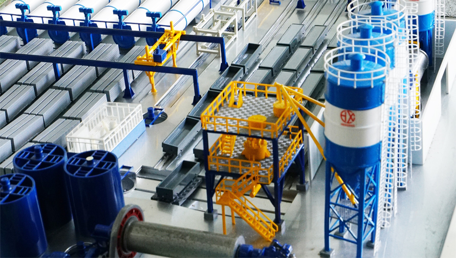 加氣(qì)混凝土砌塊生産(chǎn)線